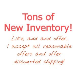 LIKE TO BE NOTIFIED OF NEW INVENTORY!!